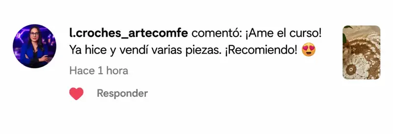 Comentario de alumna